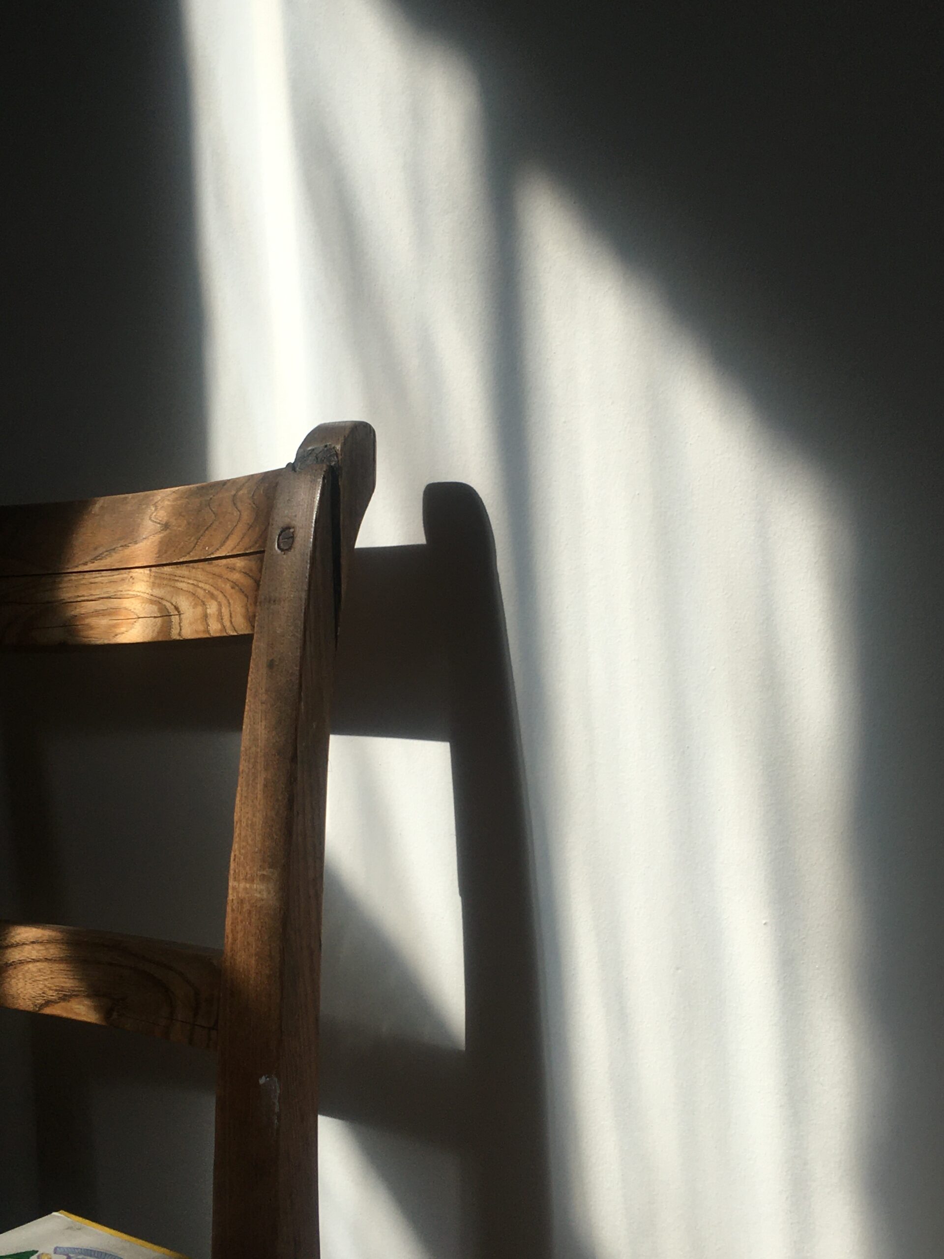 Chair in the afternoon light