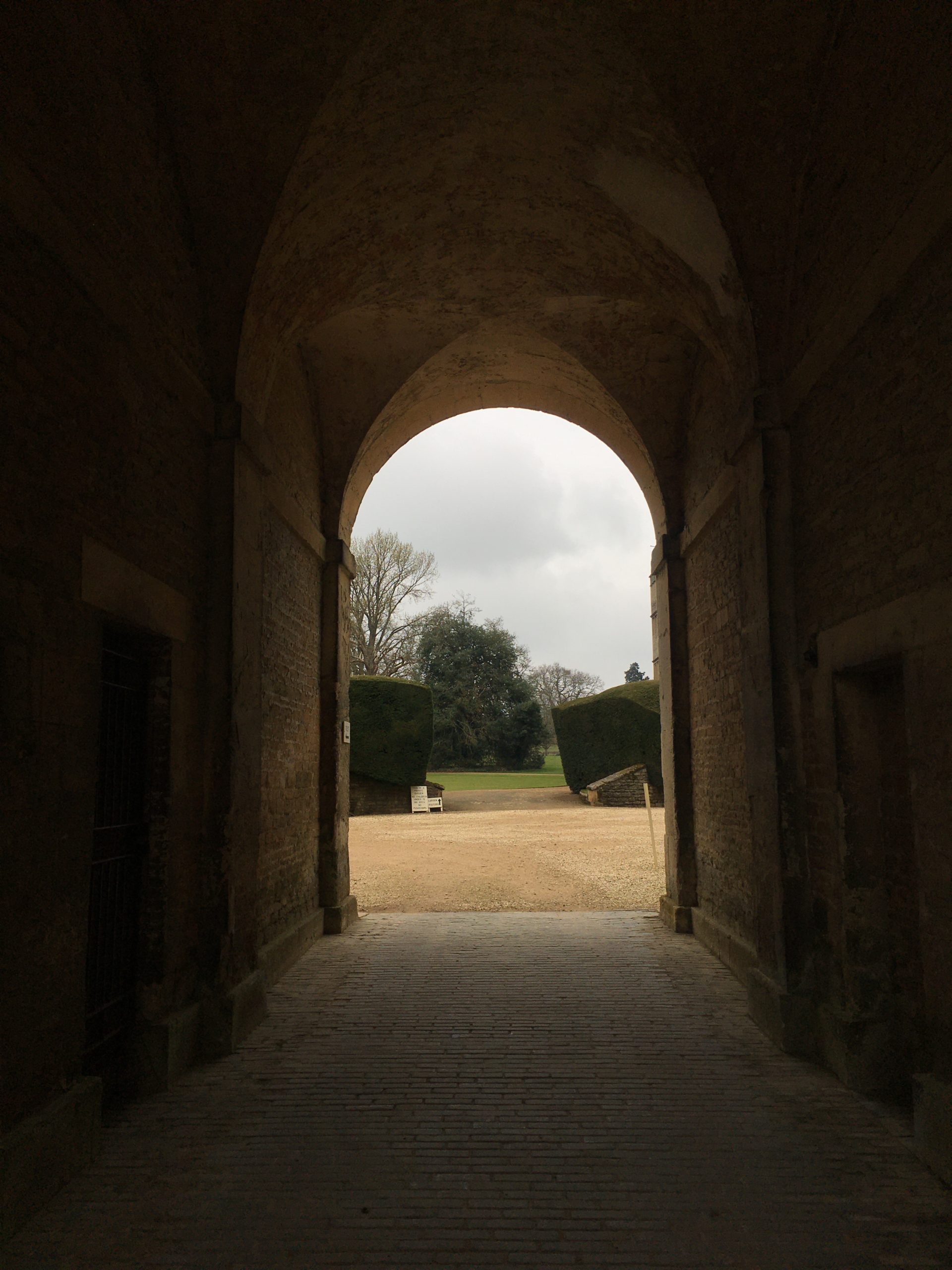 Door to Rousham gardens.